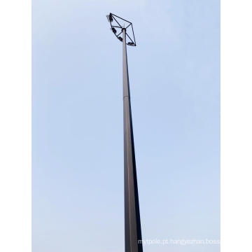 Hot Dip galvanized Outdoor High Mast Tower